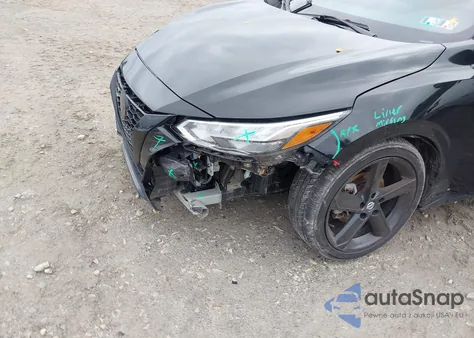 2022 Nissan Sentra Sr Xtronic Cvt z USA, uszkodzony, nr VIN 3N1AB8DV8NY251612